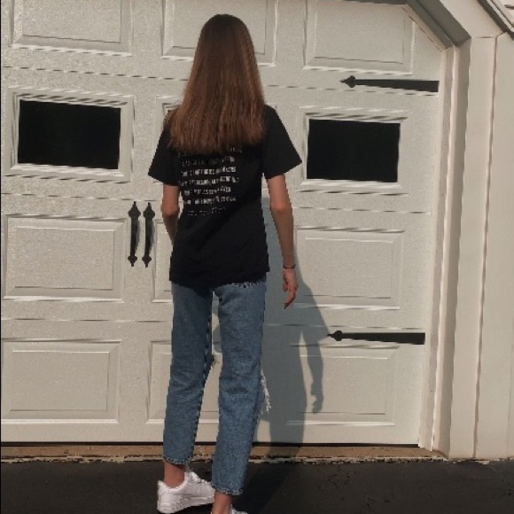 Standard-Neck “Kiss My Asphalt” T-Shirt - Picture 2 of 7